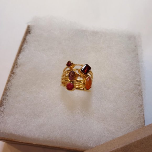 NIB Sundance Catalog "Chocolate Box" ring, size 8 - Picture 10 of 12